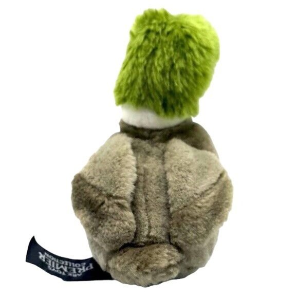 Ark Toys Realistic Mallard Duck Plush Gray Green 6" Premier Collect Yellow Feet - Picture 5 of 10